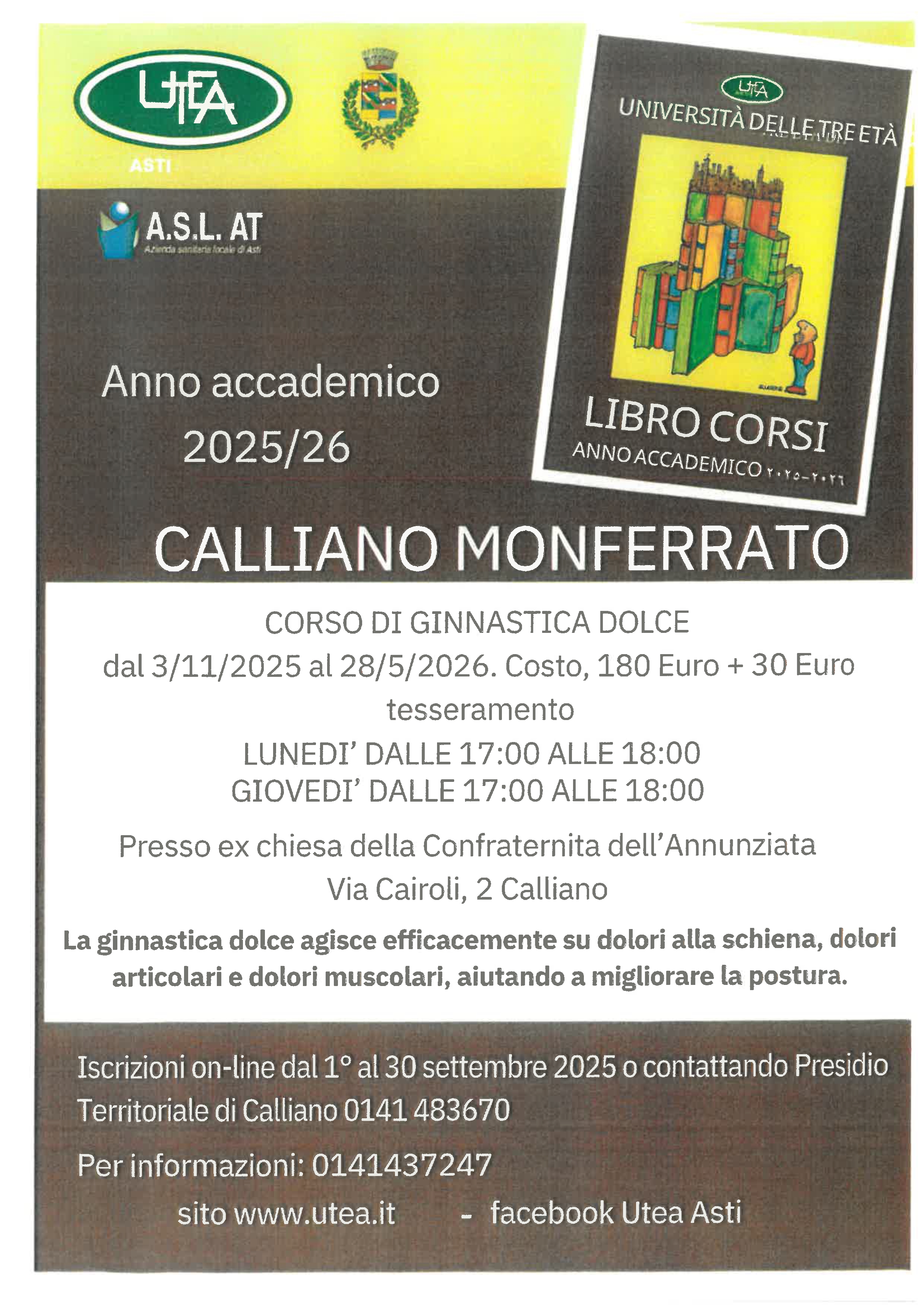 Corso di ginnastica dolce